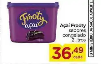 Carrefour Bairro Açaí Frooty Sabores Congelado 2L oferta