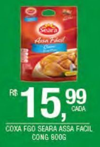 DB Supermercados Coxa de frango seara assa facil 800g oferta