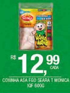 DB Supermercados Coxinha asa frango seara 600g oferta