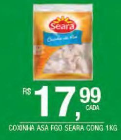 DB Supermercados Coxinha asa de frango seara kg oferta