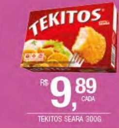 DB Supermercados Tekitos seara 300g oferta
