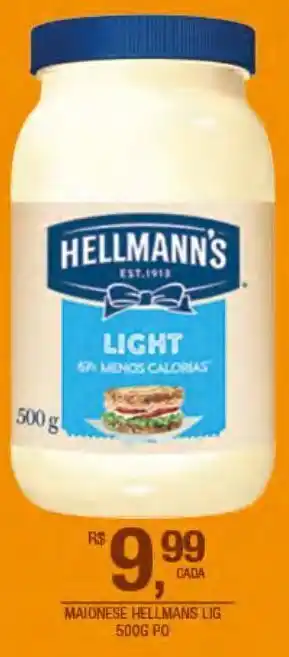 DB Supermercados Maionese hellmann's 500g oferta