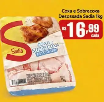 DB Supermercados Coxa e sobrecoxa desossada sadia kg oferta