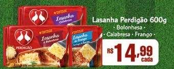 Lasanha perdigão 600g