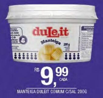 DB Supermercados Manteiga duleit comum c/sal 200g oferta
