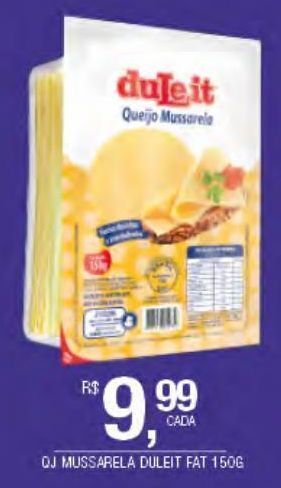 DB Supermercados Queijo mussarela duleit 150g oferta