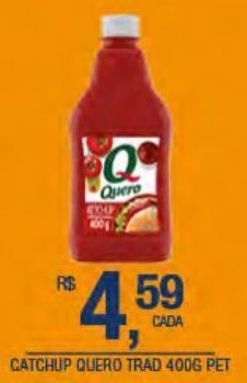 DB Supermercados Catchup quero trad 400g oferta