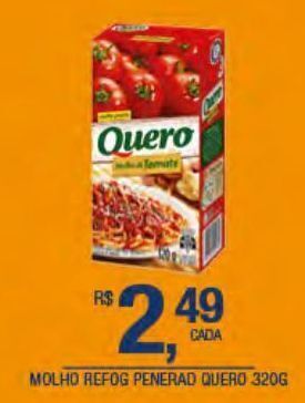 DB Supermercados Molho refogado quero 320g oferta