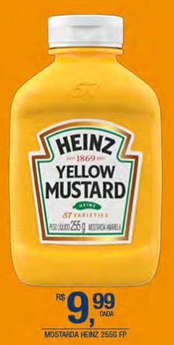 DB Supermercados Mostarda heinz 255g oferta
