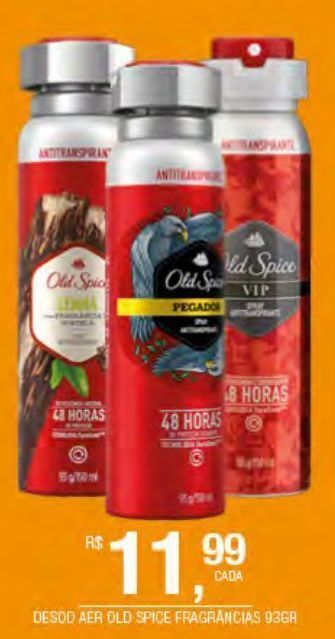 DB Supermercados Desodorante old spice 93g oferta