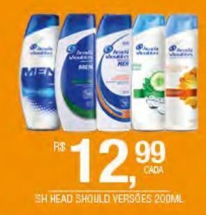 DB Supermercados Shampoo head&shoulders 200ml oferta