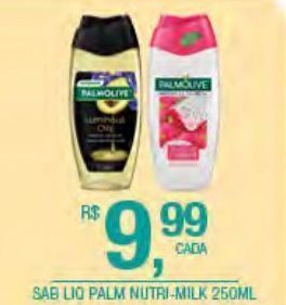 DB Supermercados Sabonete líquido palmolive nutri milk 250ml oferta