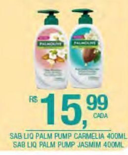 Sabonete líquido palmolive 400ml