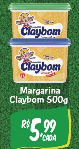 Tonin Superatacado Margarina claybom 500g oferta