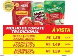 Molho de tomate stella d'oro 300g