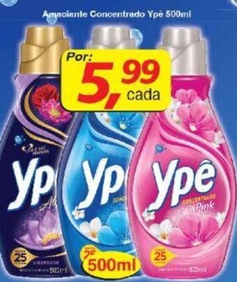 Supermercados Guanabara Amaciante Concentrado Ype 500ml oferta