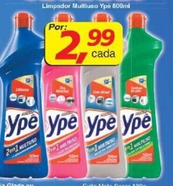 Supermercados Guanabara Limpador Multiuso Ype 500ml oferta