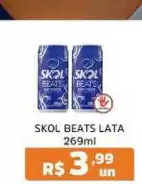 Supermercados Correia Skol Beats Lata 269ml oferta