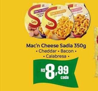 Boa Supermercados Mac'n cheese sadia oferta