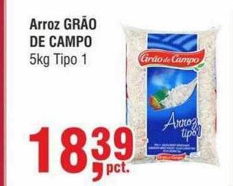 Arroz grão de campo