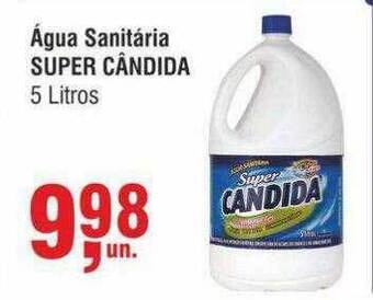 Higa Atacado Água sanitária super cândida oferta