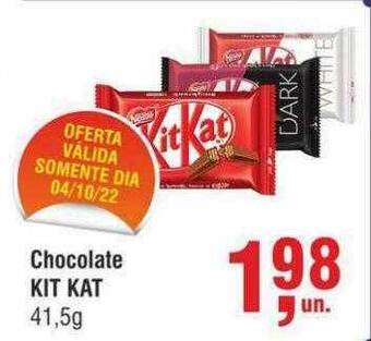 Higa Atacado Chocolate kit kat oferta