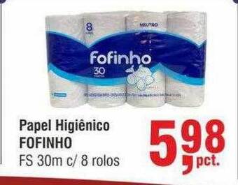 Higa Atacado Papel higiênico fofinho oferta