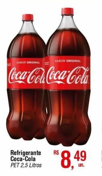 Fort Atacadista Refrigerante Coca Cola 2.5L oferta