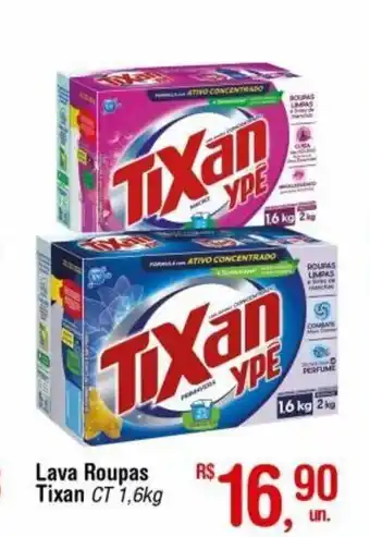 Fort Atacadista Lava roupas Tixan 1.6kg oferta