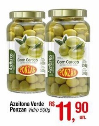 Fort Atacadista Azeitona Verde Ponzan 500g oferta