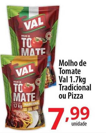 Akki Atacadista Molho de tomate val tradicional ou pizza oferta
