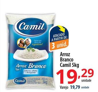 Akki Atacadista Arroz branco camil oferta