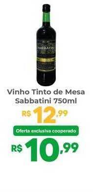 Coocerqui Vinho tinto de mesa sabbatini oferta