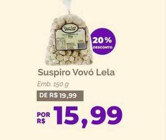 Oba Hortifruti Suspiro vovó lela 20% desconto oferta