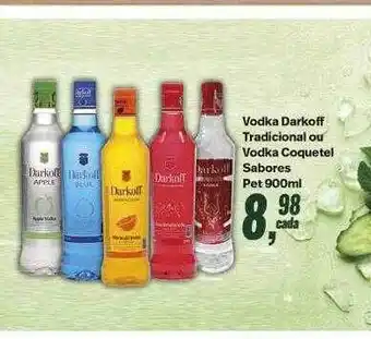 Rede Multi Market Vodka darkoff tradicional ou vodka coquetel sabores oferta
