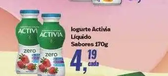 Rede Multi Market Iogurte activia liquido sabores oferta