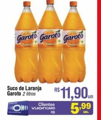Fort Atacadista suco de laranja Garoto 2L oferta