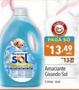 Supermercados Condor Amaciante Girando Sol 5L oferta