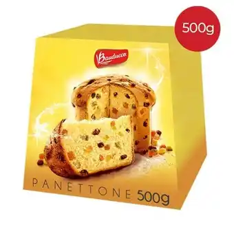 X Supermercados Panettone bauducco 500g oferta
