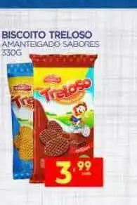 Novo Mix Biscoito Treloso 330g oferta