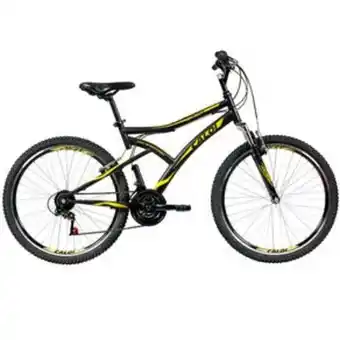 Bicicleta caloi passeio aro 26, quadro em aço, 21 velocidades -preta