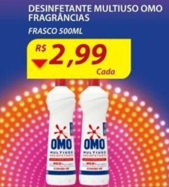 Assaí Atacadista Desinfetante Multiuso Omo Frag. 500ml oferta