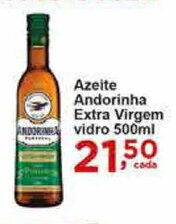 Rossi Supermercado Azeite Andorinha Extra Virgem Vidro 500ml oferta