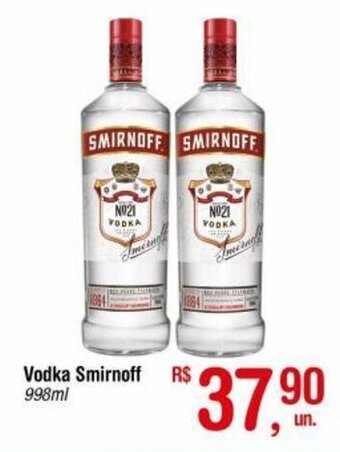Fort Atacadista Vodka Smirnoff 998ml oferta