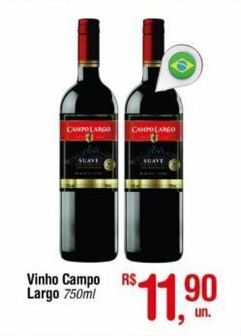 Fort Atacadista Vinho Campo Largo 750ml oferta