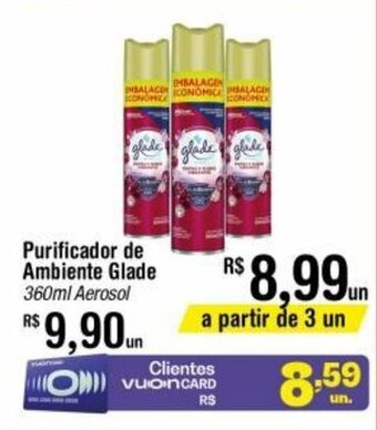 Fort Atacadista Purificador de Ambiente Glade 360ml oferta