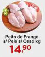 Rossi Supermercado Peito de Frango s/ Pele s/ Osso 1kg oferta