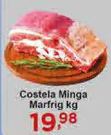 Rossi Supermercado Costela Minga Mafrig 1kg oferta