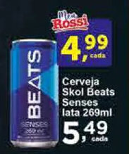 Cerveja Skol Beats Senses lata 269ml