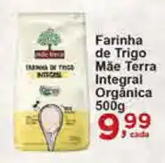 Rossi Supermercado Farinha de Trigo Mae Trigo Integral Organica 500g oferta
